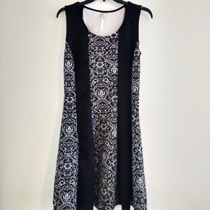 Andrea Missy Black Patterned Sundress